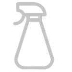 logo flacon pour illustrer les services de Lauclean ménage à domicile sur la métropole lilloise