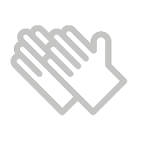 logo gants de ménage pour les services de ménage à domicile Lauclean